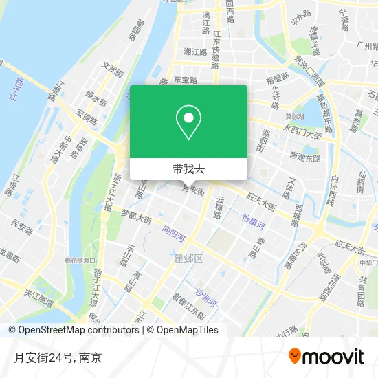 月安街24号地图