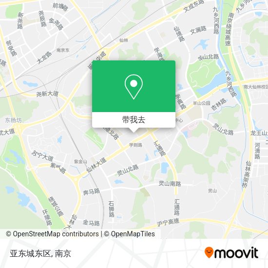 亚东城东区地图