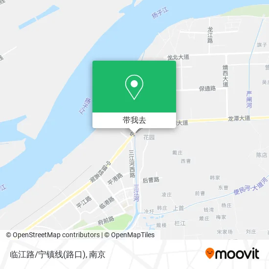 临江路/宁镇线(路口)地图