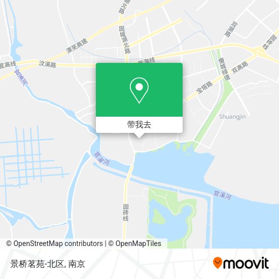 景桥茗苑-北区地图
