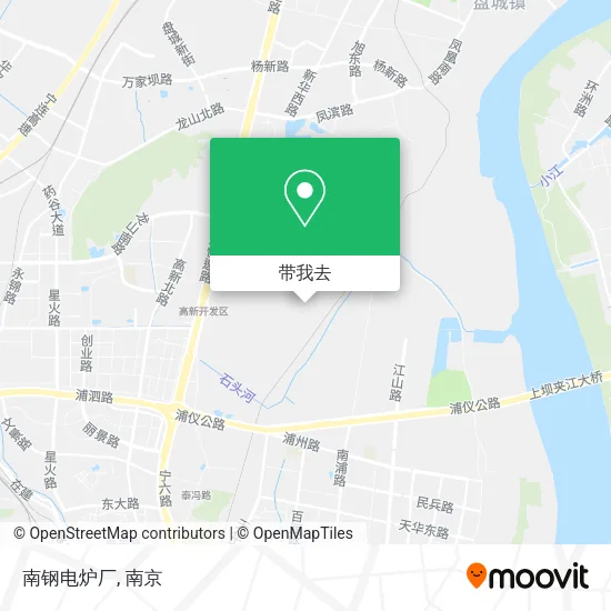 南钢电炉厂地图