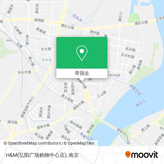 H&M(弘阳广场购物中心店)地图