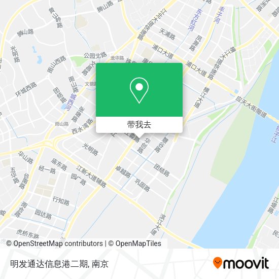 明发通达信息港二期地图