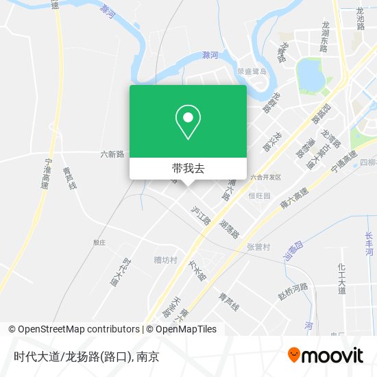 时代大道/龙扬路(路口)地图