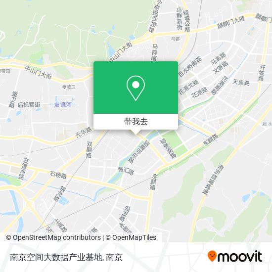 南京空间大数据产业基地地图