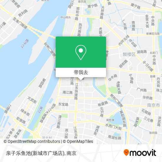 亲子乐鱼池(新城市广场店)地图