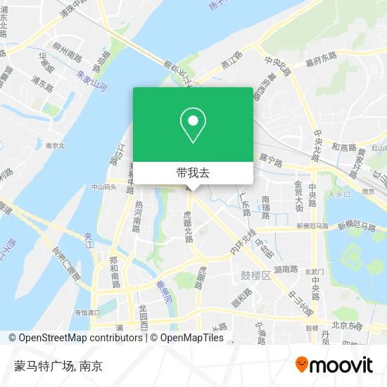 蒙马特广场地图