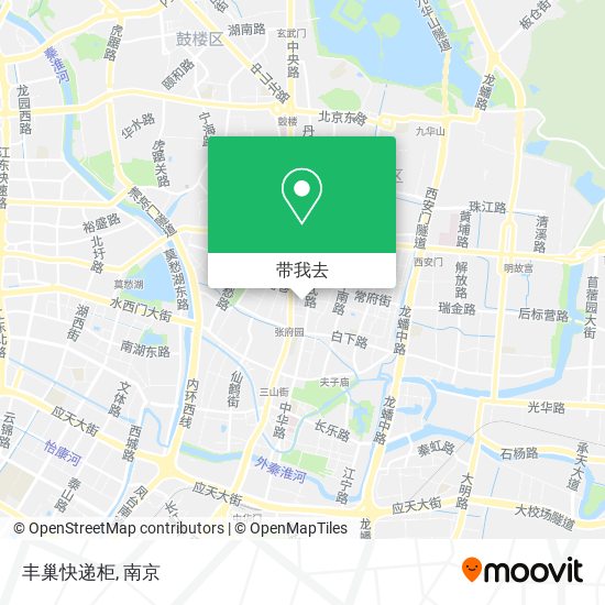 丰巢快递柜地图