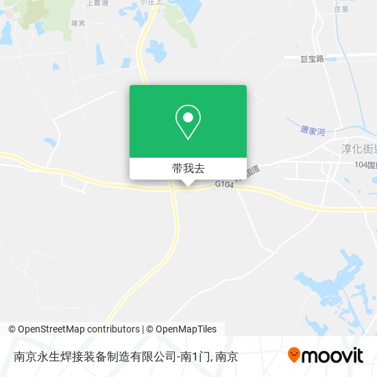 南京永生焊接装备制造有限公司-南1门地图