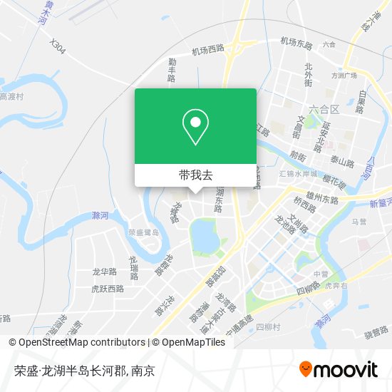 荣盛·龙湖半岛长河郡地图