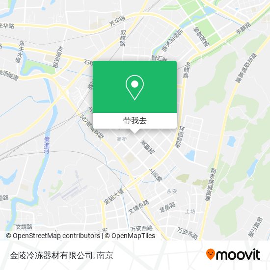 金陵冷冻器材有限公司地图