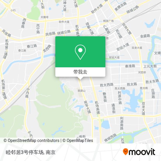 睦邻居3号停车场地图