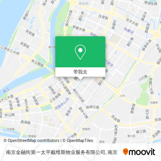 南京金融街第一太平戴维斯物业服务有限公司地图
