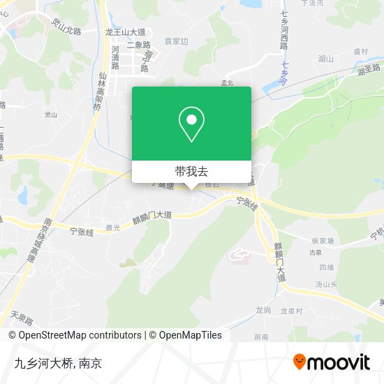 九乡河大桥地图