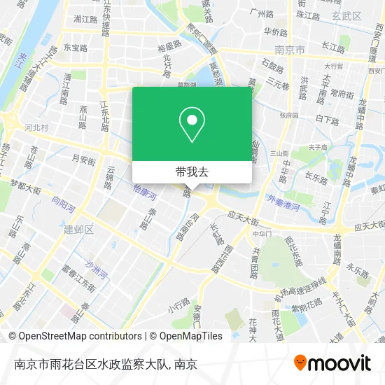 南京市雨花台区水政监察大队地图