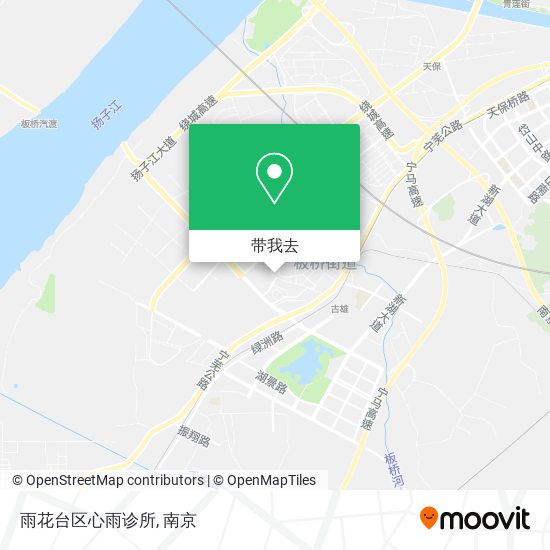 雨花台区心雨诊所地图
