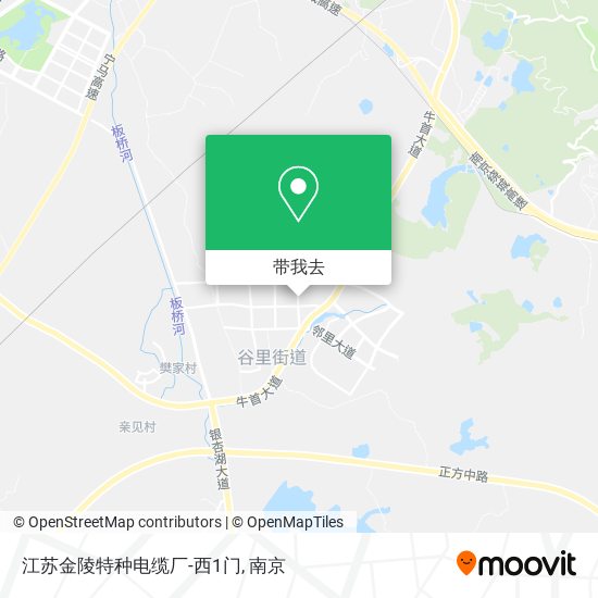 江苏金陵特种电缆厂-西1门地图