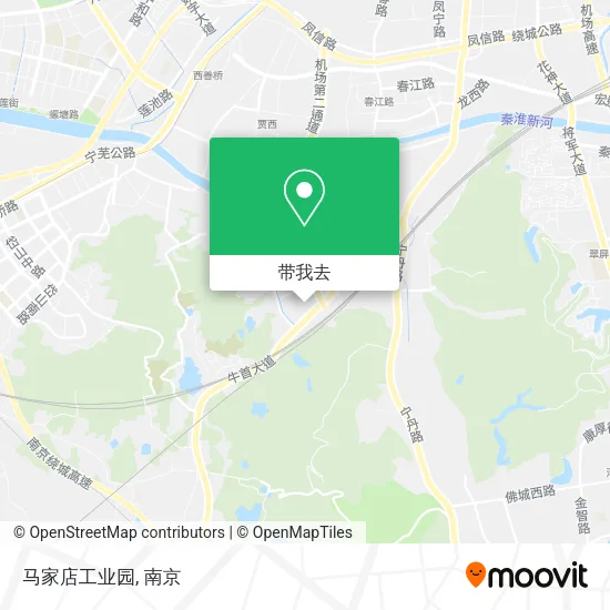 马家店工业园地图