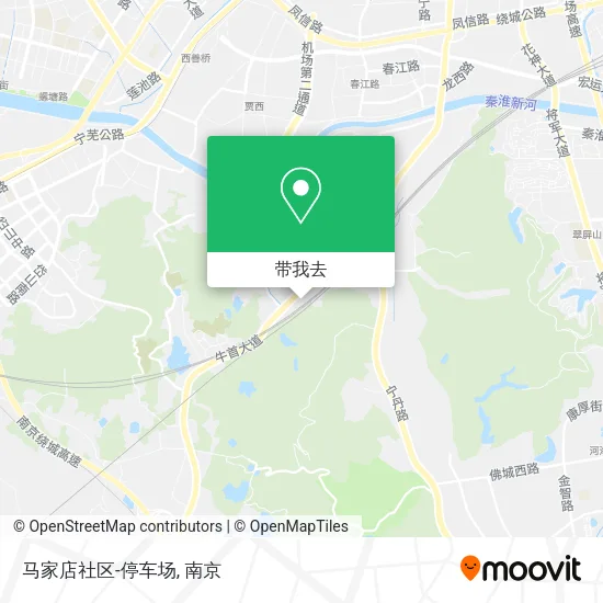 马家店社区-停车场地图