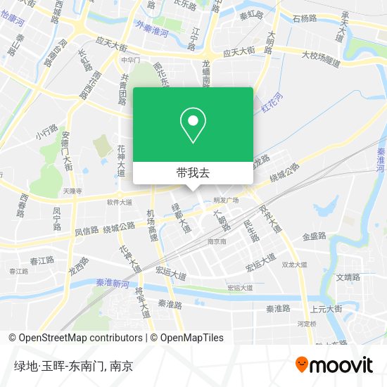 绿地·玉晖-东南门地图
