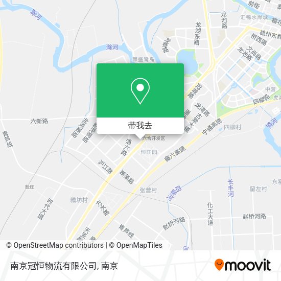 南京冠恒物流有限公司地图