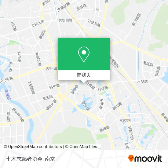 七木志愿者协会地图
