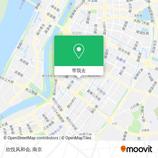 欣悦风和会地图