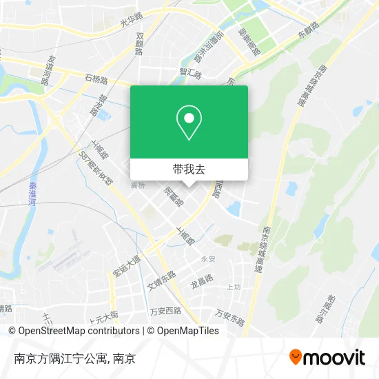 南京方隅江宁公寓地图