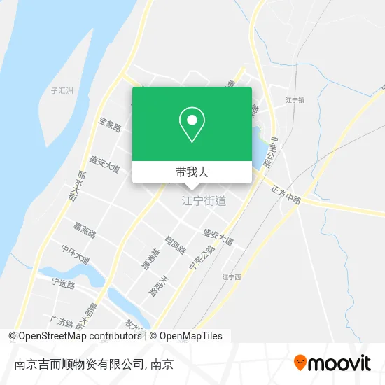 南京吉而顺物资有限公司地图