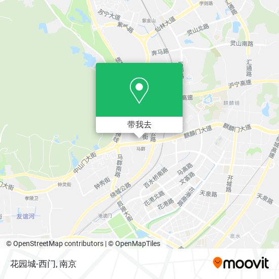 花园城-西门地图