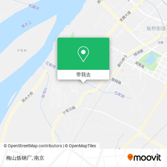 梅山炼钢厂地图