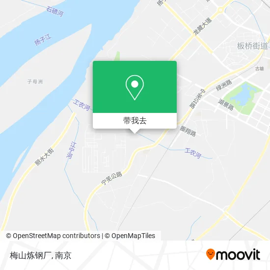 梅山炼钢厂地图