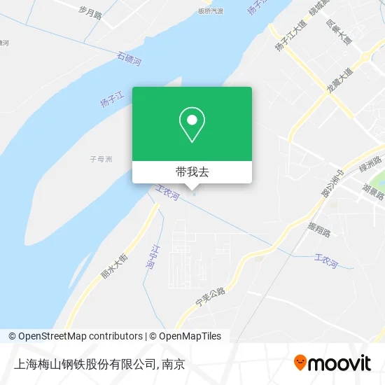 上海梅山钢铁股份有限公司地图