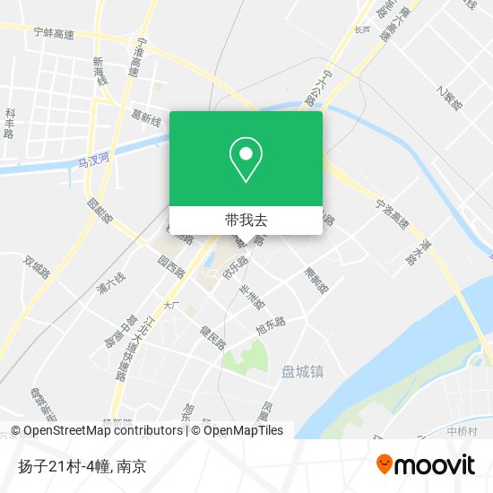 扬子21村-4幢地图