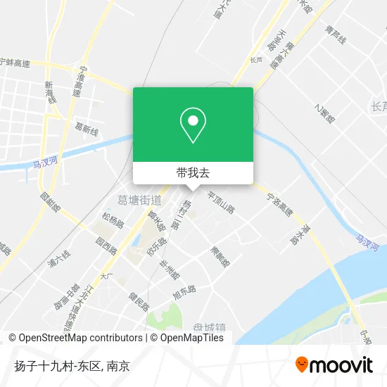 扬子十九村-东区地图