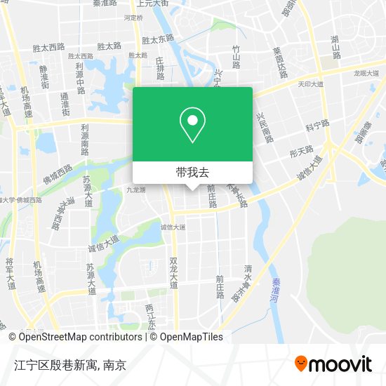 江宁区殷巷新寓地图