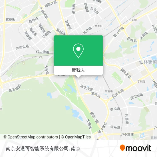 南京安透可智能系统有限公司地图