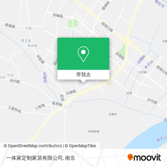 一体家定制家居有限公司地图