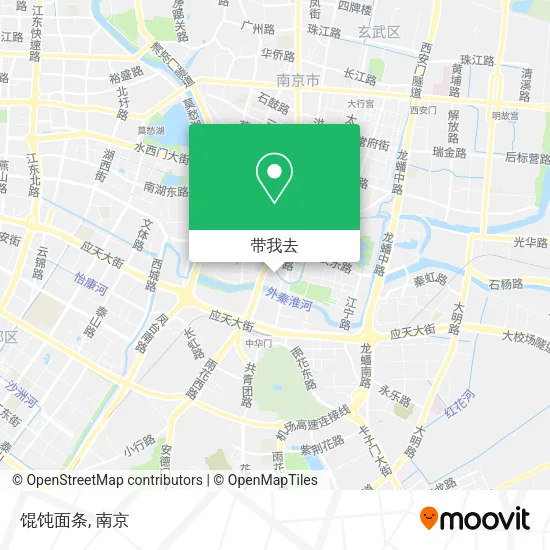 馄饨面条地图