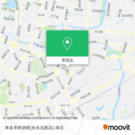 单县羊肉汤馆(永乐北路店)地图