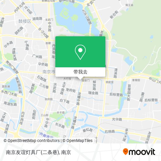 南京友谊灯具厂(二条巷)地图