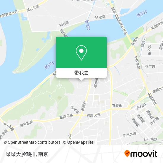 啵啵大脸鸡排地图