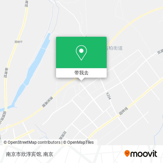 南京市欣淳宾馆地图