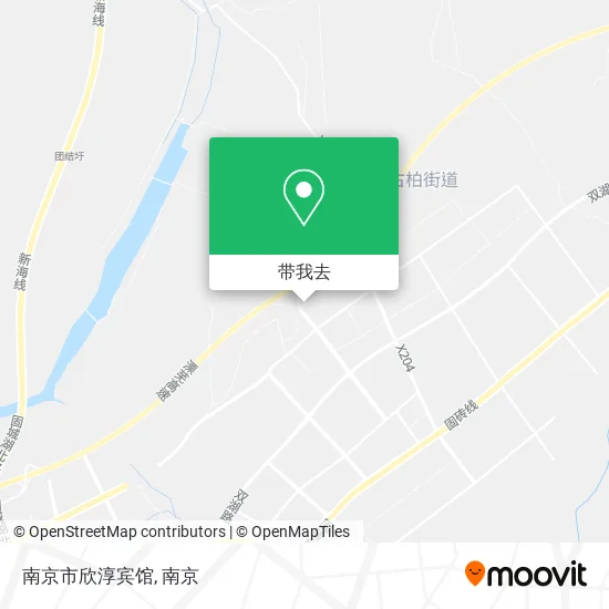 南京市欣淳宾馆地图
