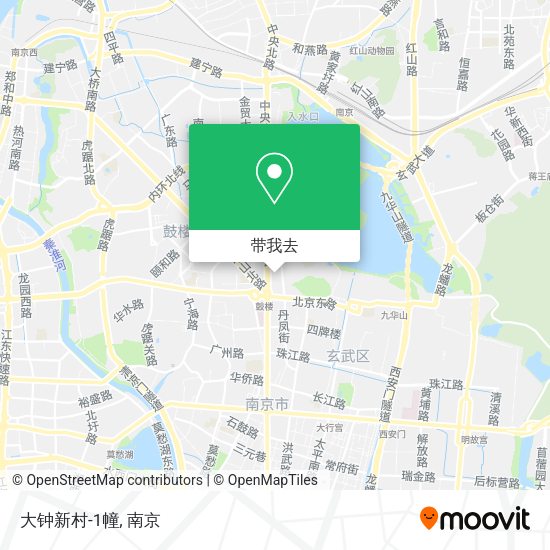 大钟新村-1幢地图