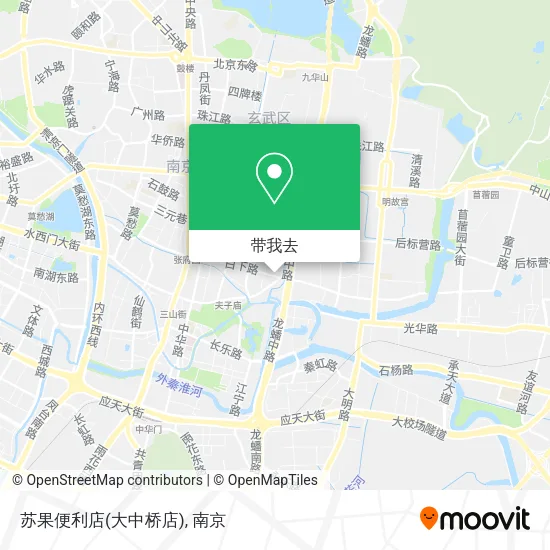 苏果便利店(大中桥店)地图