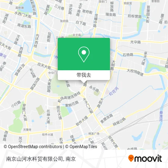 南京山河水科贸有限公司地图