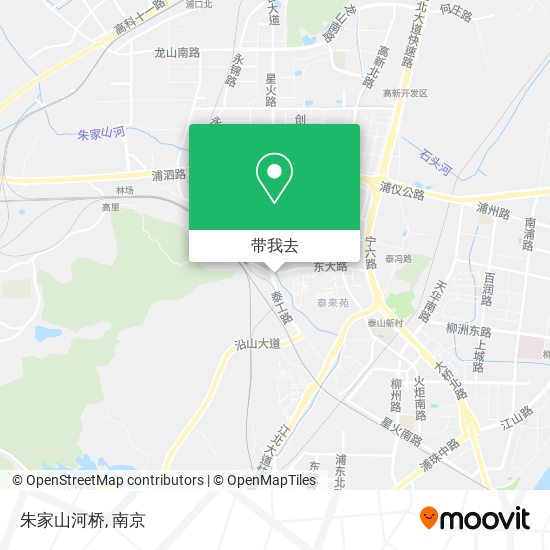 朱家山河桥地图