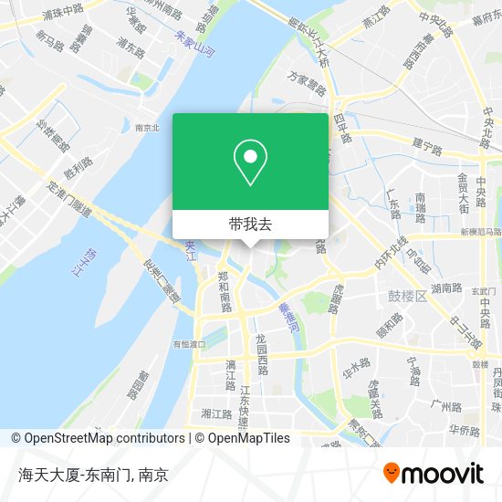 海天大厦-东南门地图