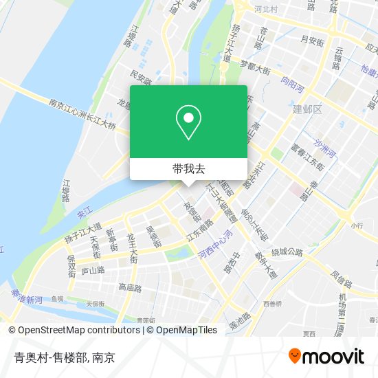 青奥村-售楼部地图